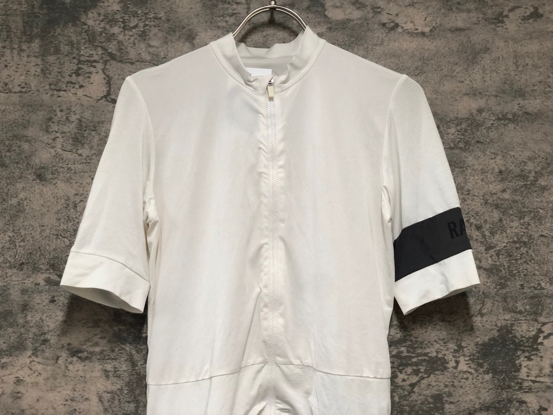 KK562 ラファ Rapha PRO TEAM JERSEY 半袖 サイクルジャージ 白 S