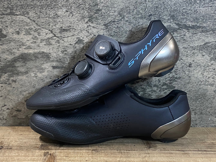 JR557 シマノ SHIMANO S-PHYRE RC902M SPD-SLシューズ EU39 黒