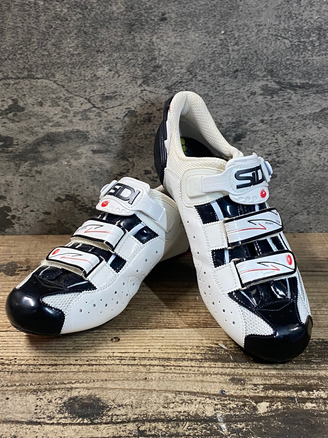 JS022 シディ SIDI GENIUS ビンディングシューズ SPD-SL 白 EU44
