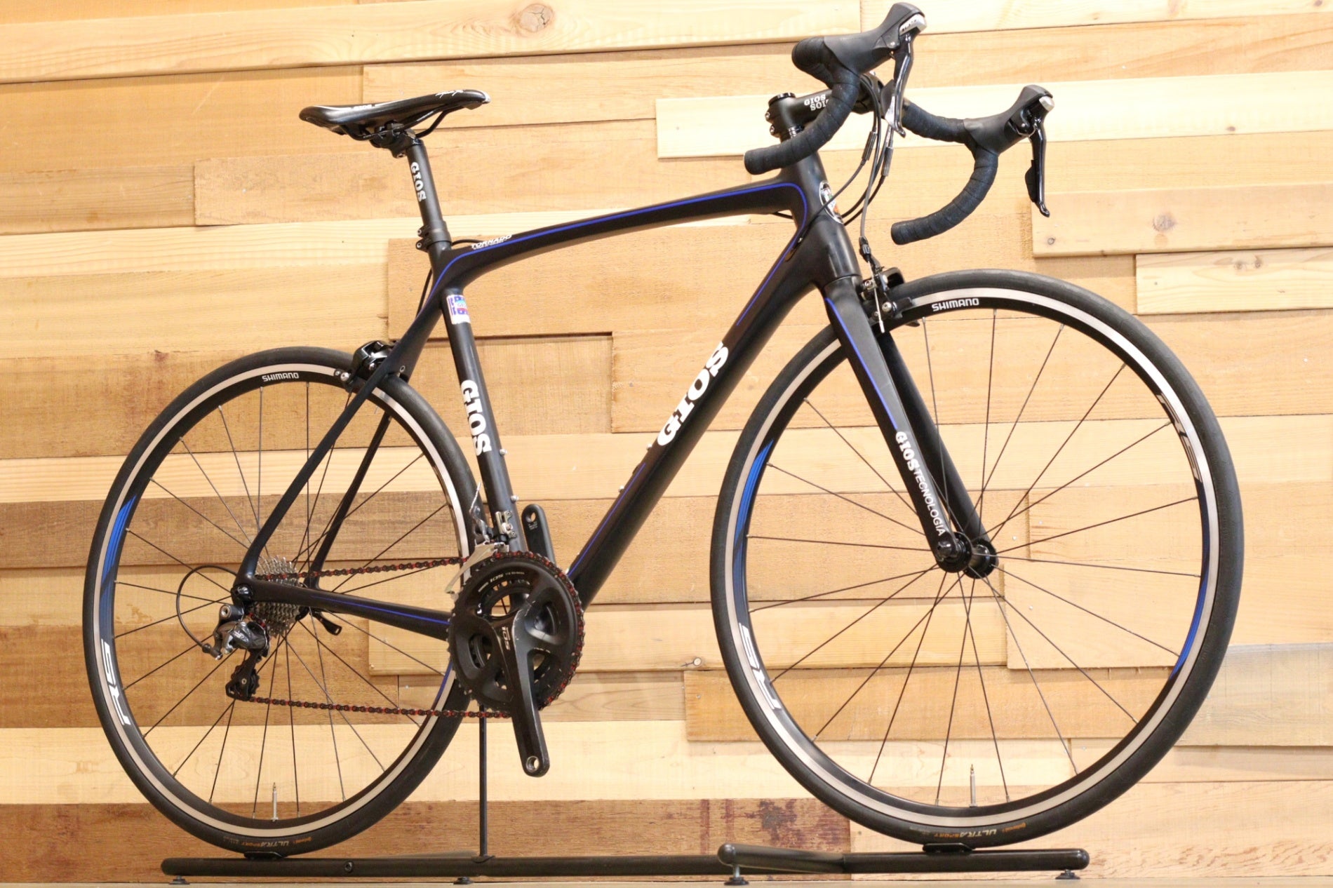 GIOS ロードバイク カーボン ブラック TORNADO SHIMANO105 ジオス GIOS トルナード TORNADO 2016 55サイズ シマノ 105 5800