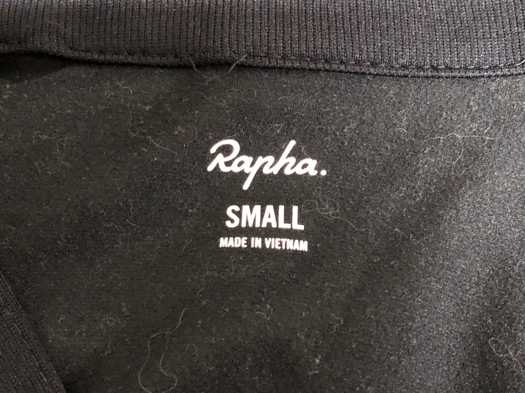 KH905 ラファ Rapha CORE LONG SLEEVE JERSEY 長袖サイクルジャージ ブラック S 裏起毛