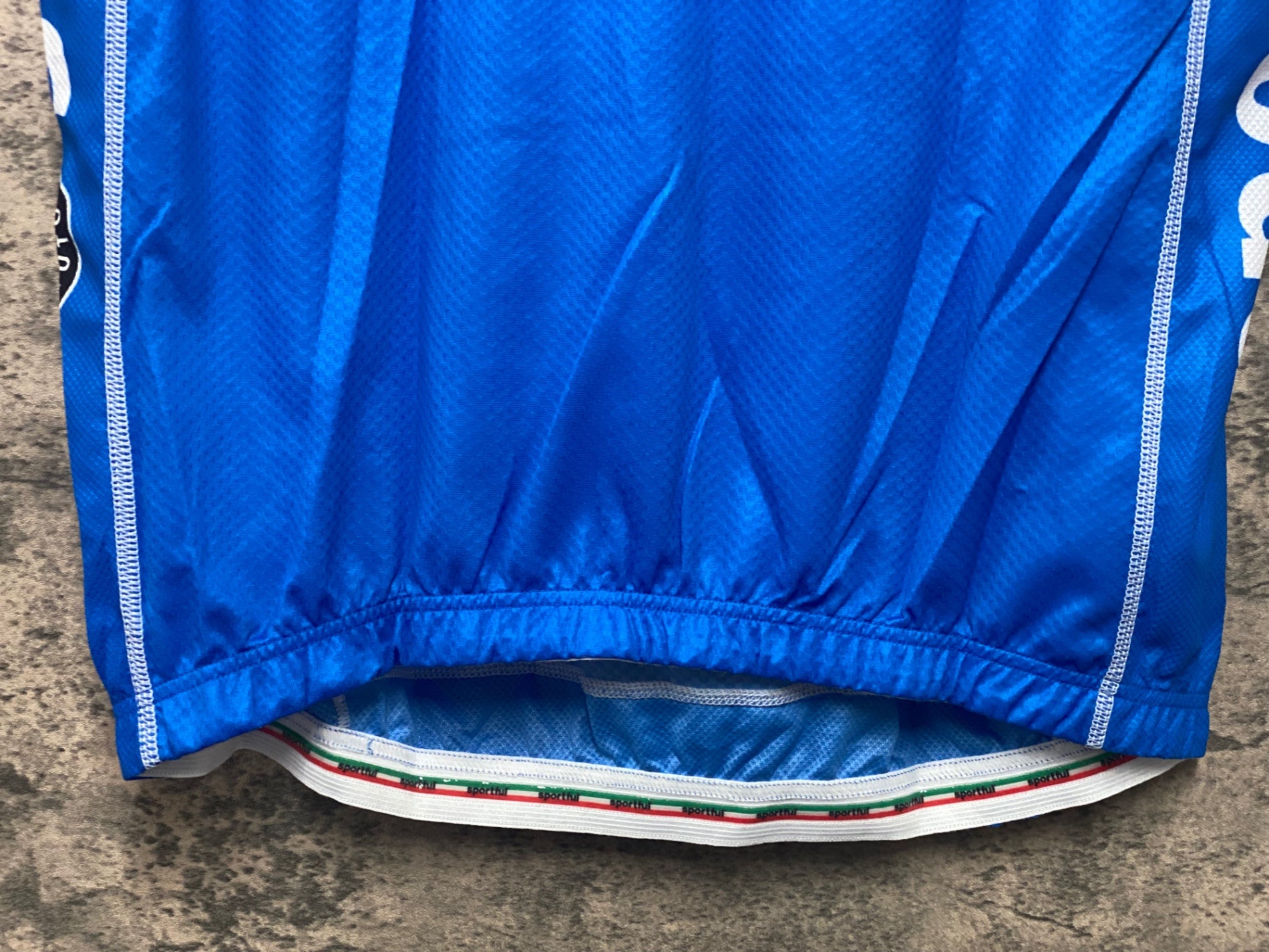 JV540 スポーツフル sportful 半袖 サイクルジャージ 青 L ITALIA