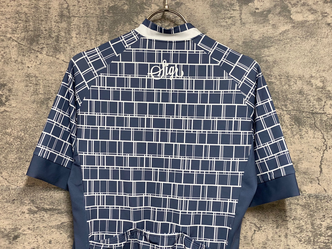 KF011 シーガー Sigr 半袖 サイクルジャージ ネイビー XS