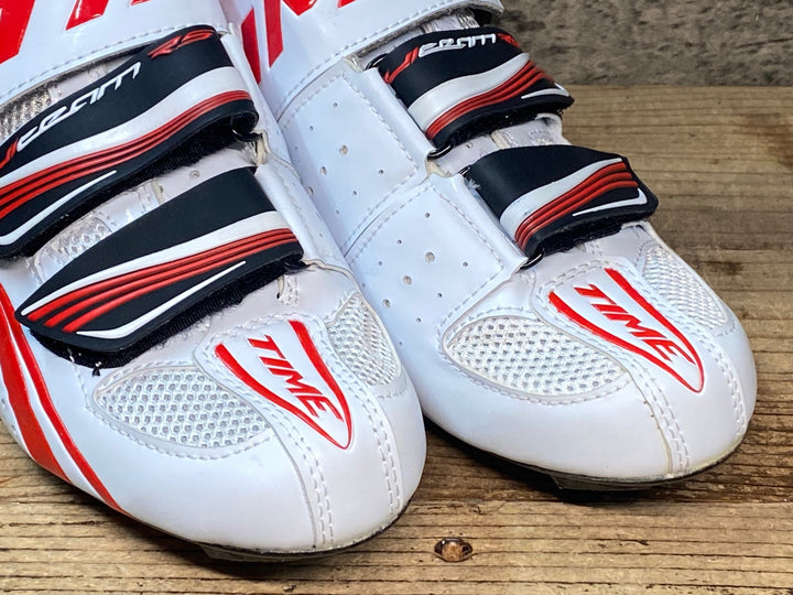 JR488 タイム TIME ULTEAM RS CARBON ビンディングシューズ 白 EU36