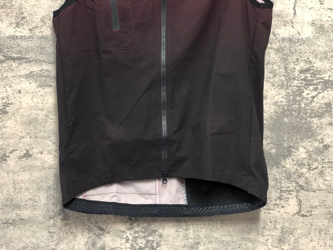 KK705 モーゼン morethan サイクルベスト ジレ 赤黒 XL