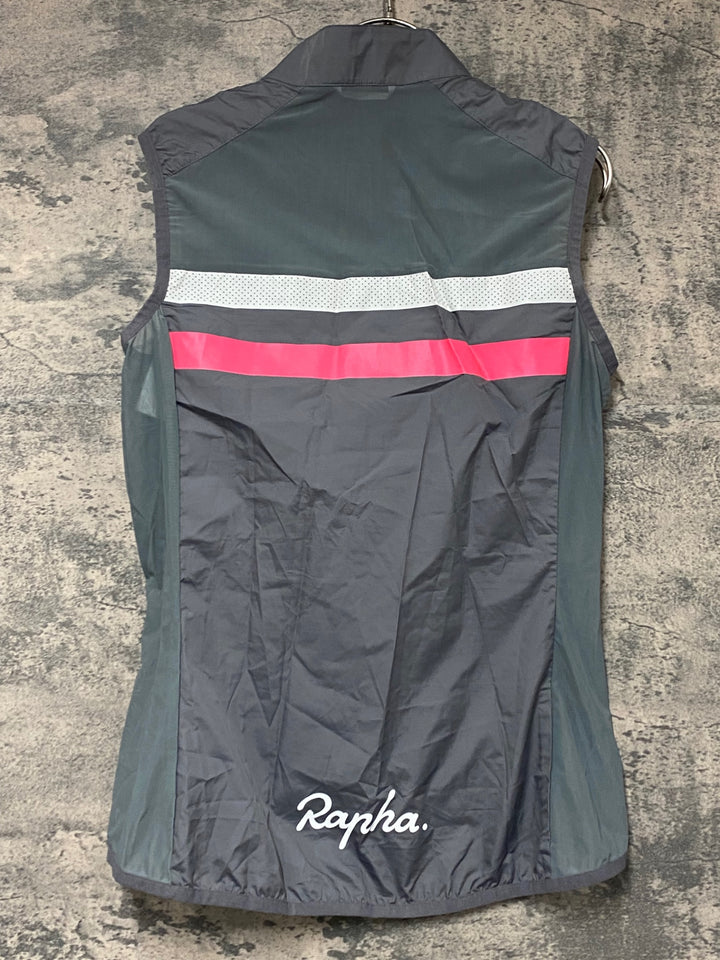 JY099 ラファ Rapha WOMEN’S BREVET GILET サイクルベスト ジレ レディース グレー S