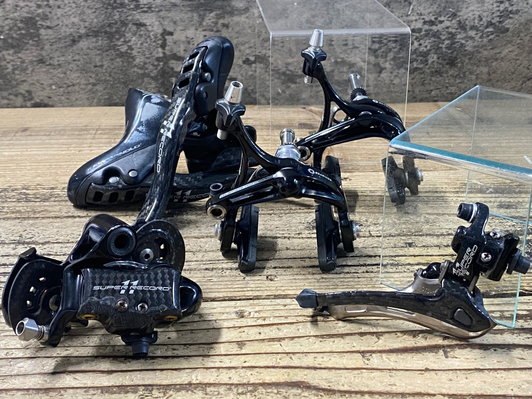 JM369 カンパニョーロ CAMPAGNOLO スーパーレコード SUPER RECORD 2x11S 前期 エルゴパワー,FD 直付,RD,BR コンポセット