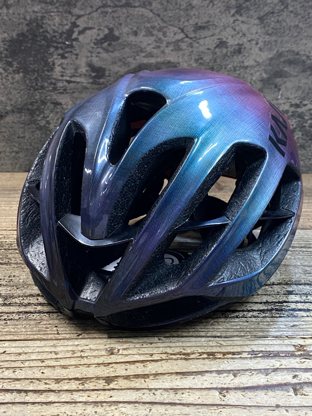 JX031 カスク KASK PROTONE 2.0 Paul Smith ヘルメット M 2015年12月製 加水分解 ジャンク