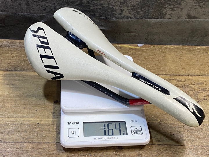 JT773 スペシャライズド SPECIALIZED ROMIN EVO PRO 143mm サドル 白 カーボンレール