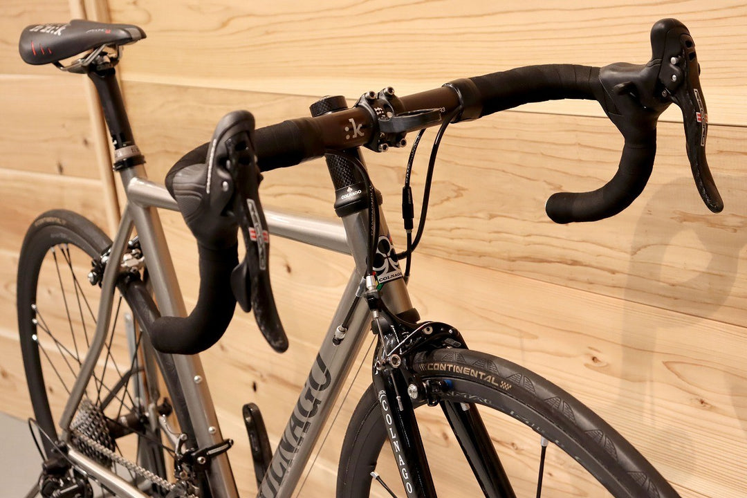 コルナゴ COLNAGO チタニオ TITANIO 2014 カンパニョーロ レコード 11S シャマルミレホイール チタン ロードバイク 【千葉店】