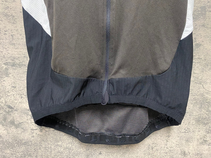 JH986 GIORDANA 半袖 サイクルジャージ 黒 白 XL