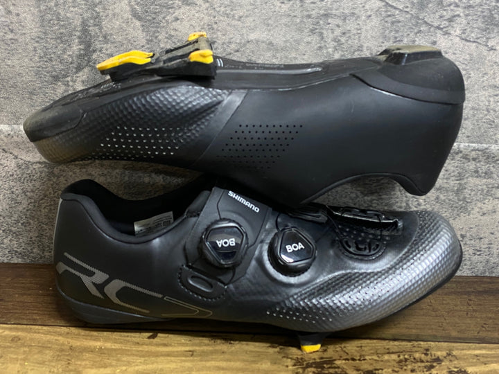 JN806 シマノ SHIMANO RC7 SHRC702M ビンディングシューズ  黒 EU42.5 3穴