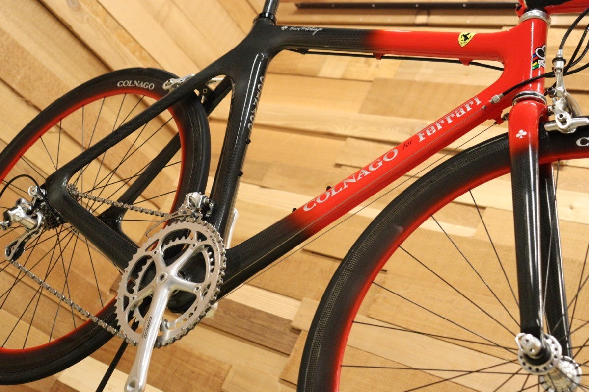 【訳あり】 コルナゴ フェラーリ COLNAGO for FERRARI CF1-500 カンパ レコード record 10速 ロードバイク  【立川店】