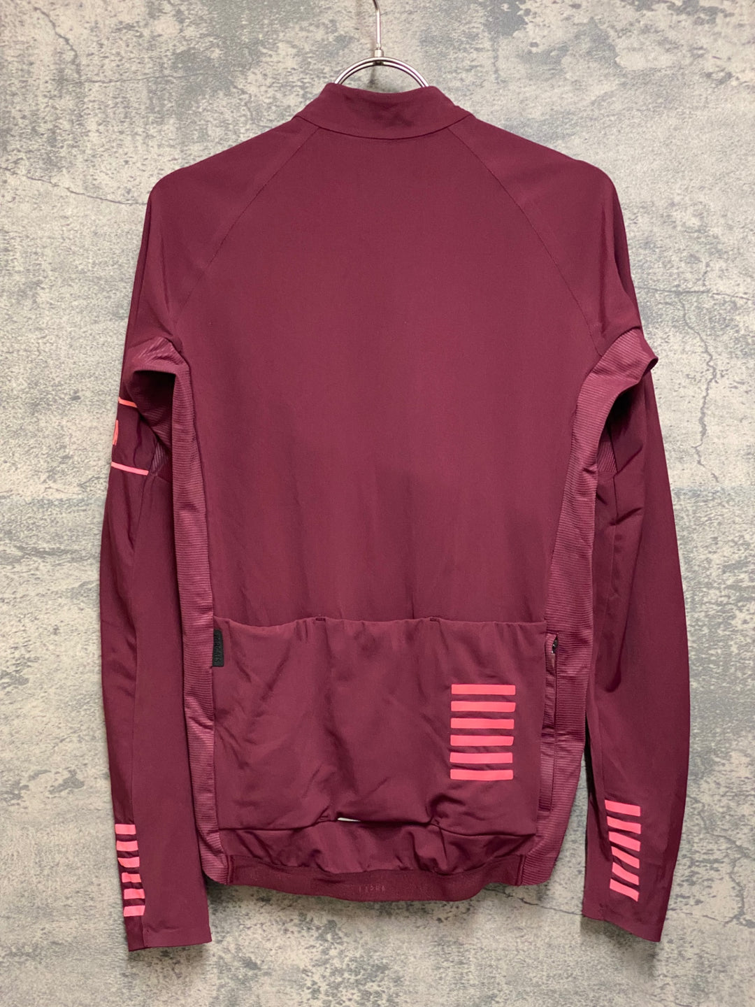 JP562 ラファ Rapha PRO TEAM LONG SLEEVE THERMAL JERSEY 長袖 サイクルジャージ 赤 S