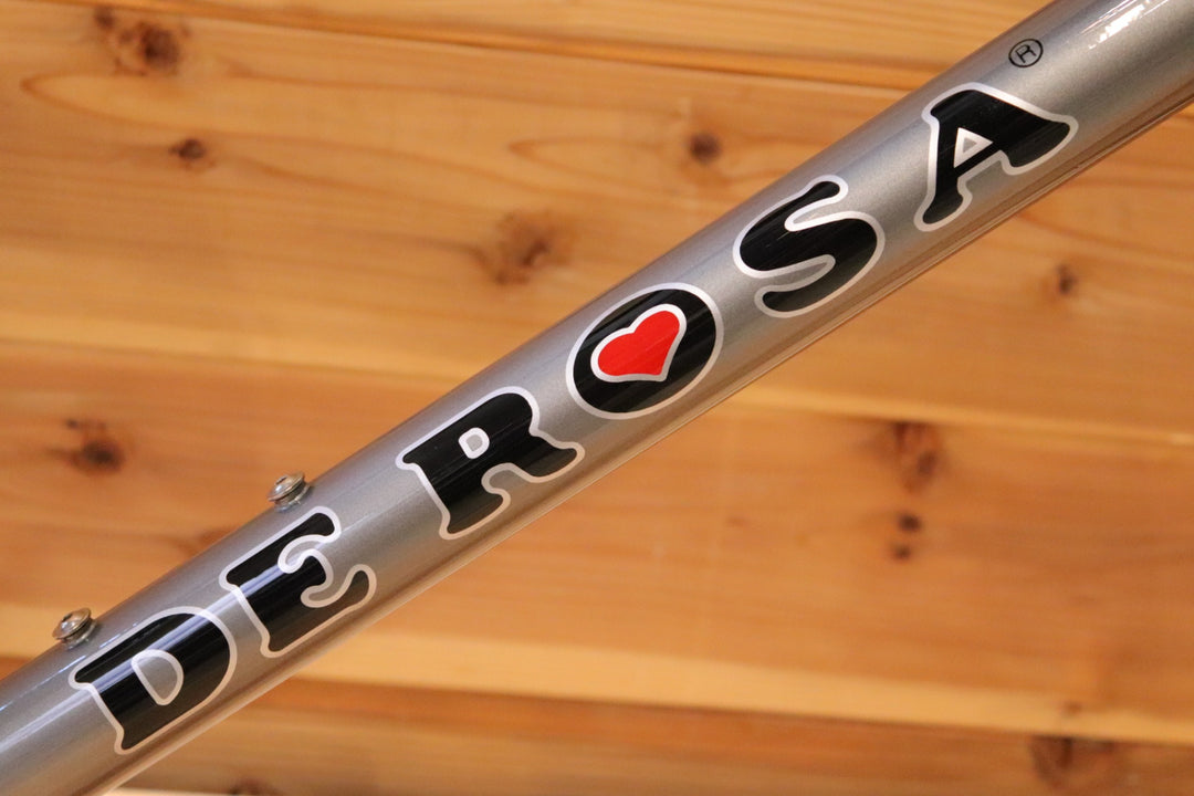 デローザ DE ROSA コルム コラム CORUM SLOPE RIM 2017モデル 44サイズ スチール ロードバイク フレームセット 【広島店】