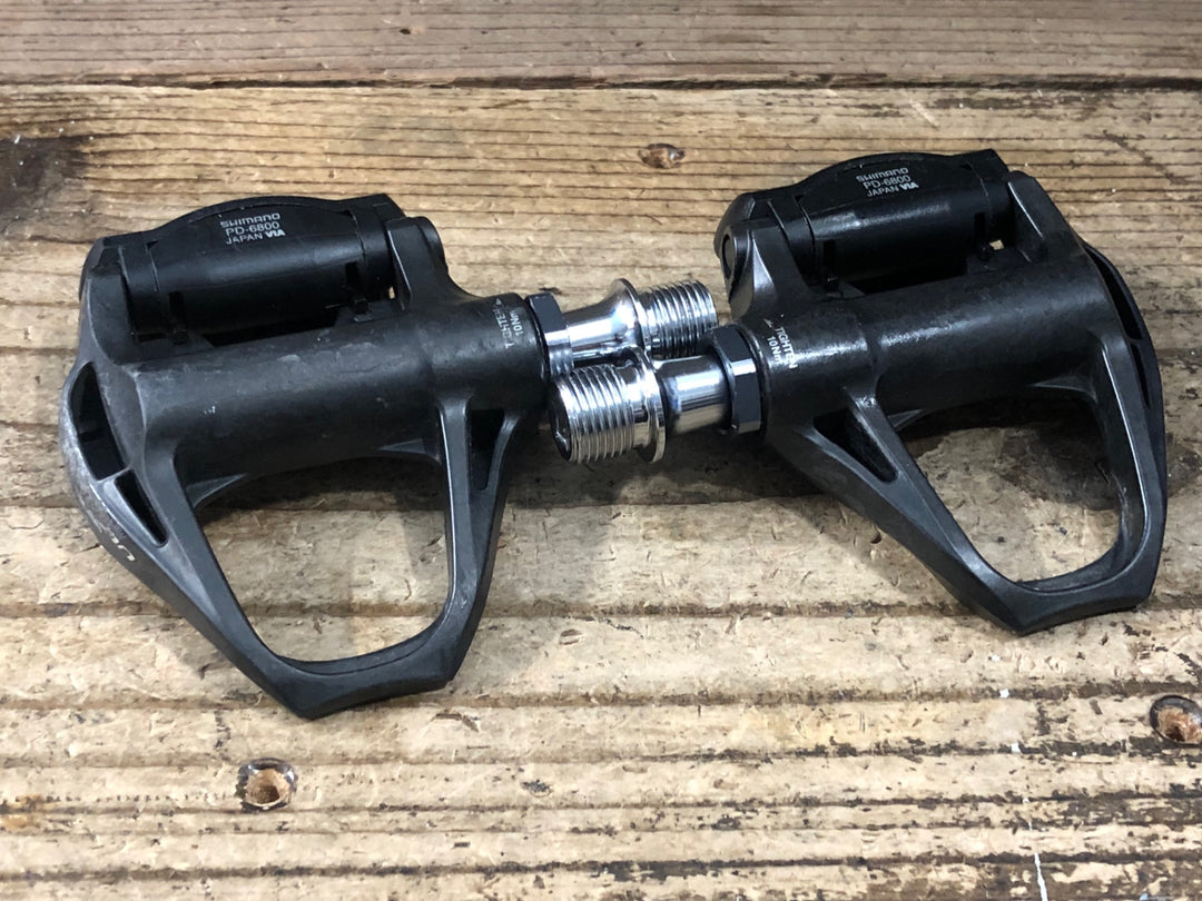 JU021 シマノ SHIMANO アルテグラ ULTEGRA PD-6800 ビンディングペダル SPD-SL