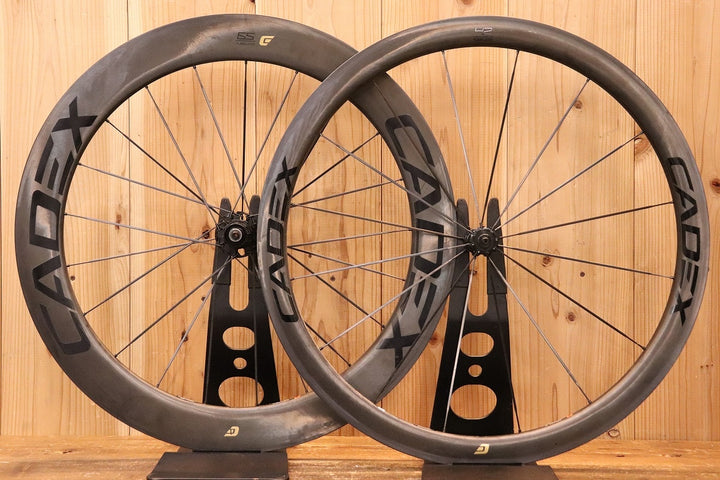 カデックス CADEX 42/65 TUBELESS カーボン チューブレス ホイールセット シマノ 11S/12S 19C/22C 【芦屋店】