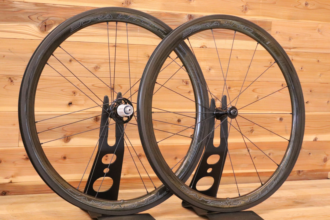 カンパニョーロ CAMPAGNOLO ボーラ BORA WTO 45 RIM AC3 シマノ 11S/12S 19C カーボン チューブレス ホイールセット 【広島店】
