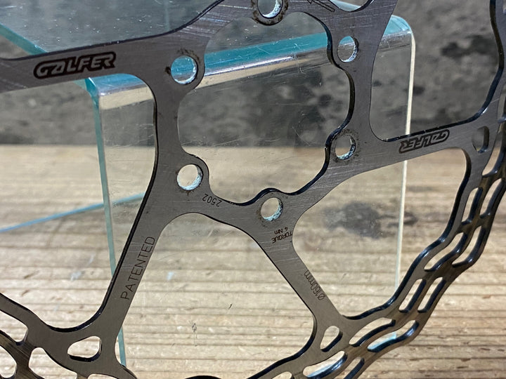 KI854 ガルファー GALFER Disc Wave Rotor for Road 6ボルト 160mm 2枚 1.85mm