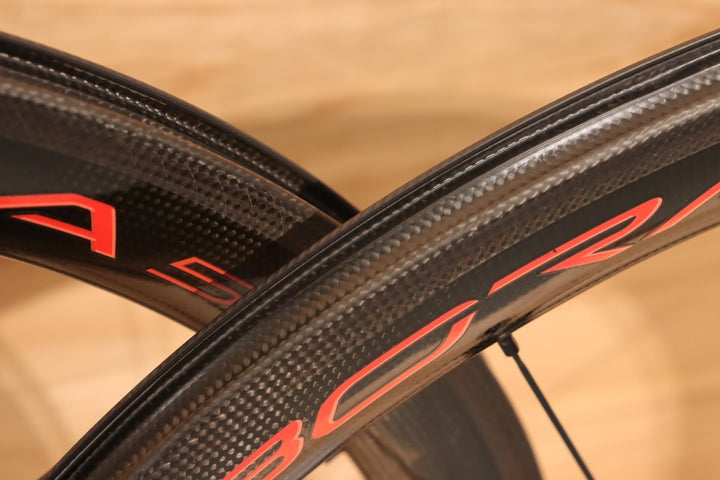 カンパニョーロ CAMPAGNOLO ボーラウルトラ BORA ULTRA 50 SPECIAL EDITON AC3 カーボン クリンチャー ホイールセット シマノ12/11S 17C 【千葉店】