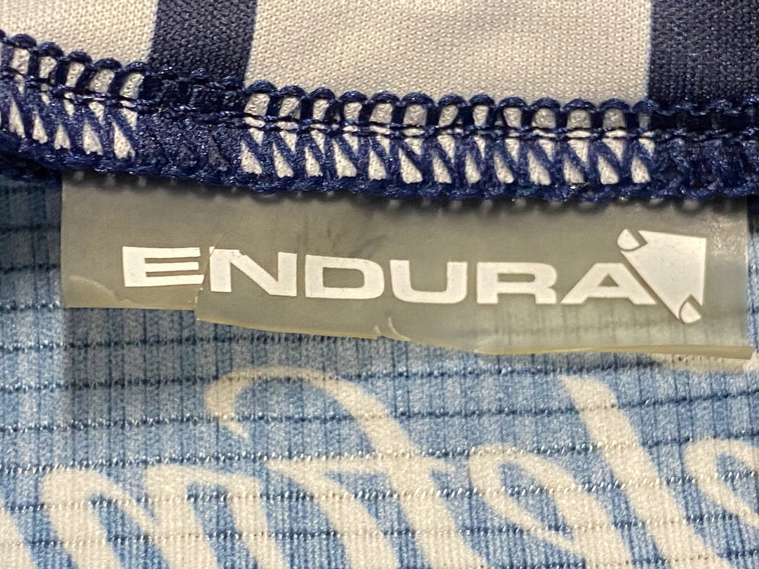 JS486 エンデュラ ENDURA ジレ サイクルベスト 濃紺 S movistar