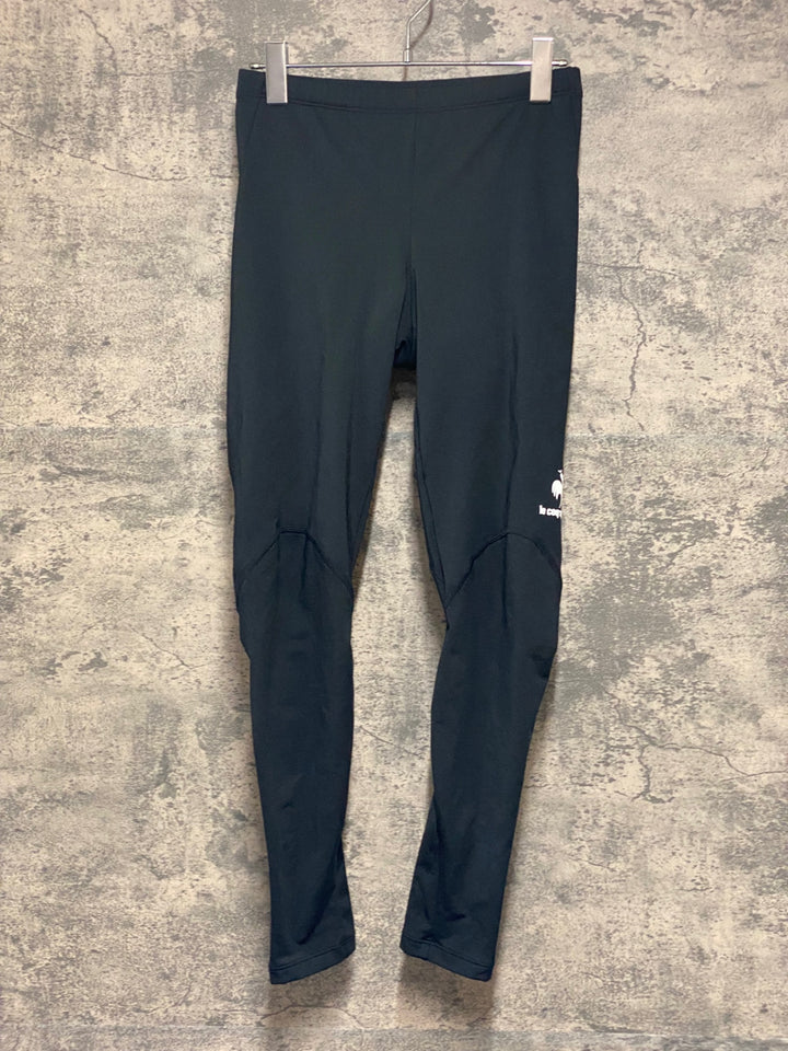 KN795 ルコックスポルティフ le coq sportif レーサータイツ 黒 M 裏起毛