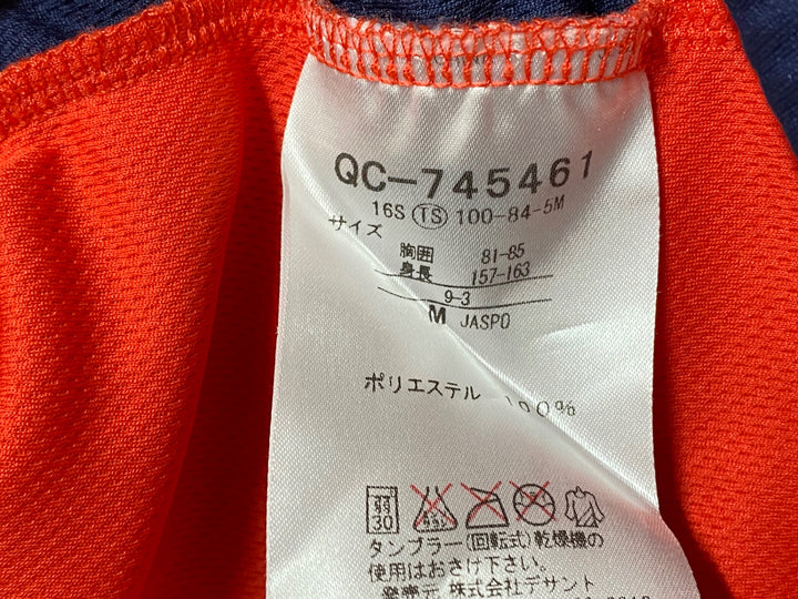 KJ956 ルコックスポルティフ le coq sportif 半袖 サイクルジャージ 赤 M