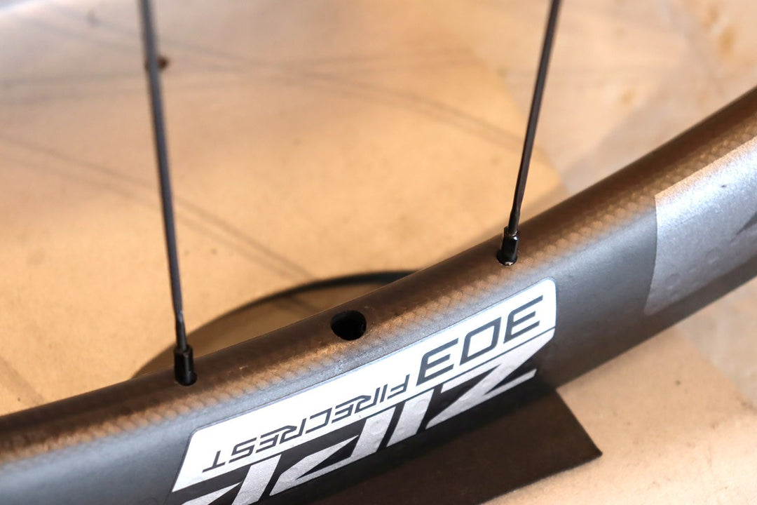 ジップ ZIPP 303 Firecrest DISC フックレス カーボン チューブレスレディ ホイールセット シマノ11/12s 【千葉店】