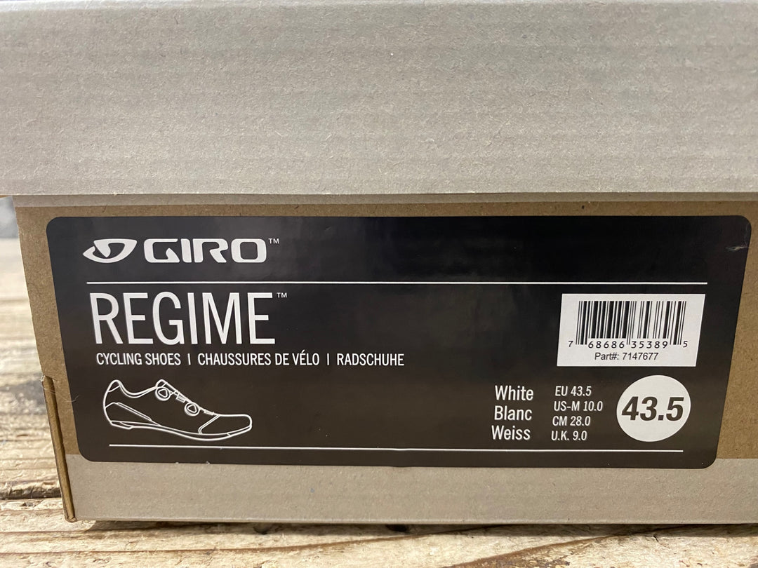 KD176 ジロ GIRO REGIME ビンディングシューズ 白 EU43.5 SPD-SL
