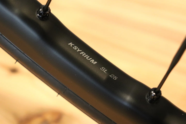 訳アリ マヴィック MAVIC キシリウム KSYRIUM SL 25 DISC UST アルミ チューブレスレディ ホイールセット シマノ11S/12S 19C 【仙台店】