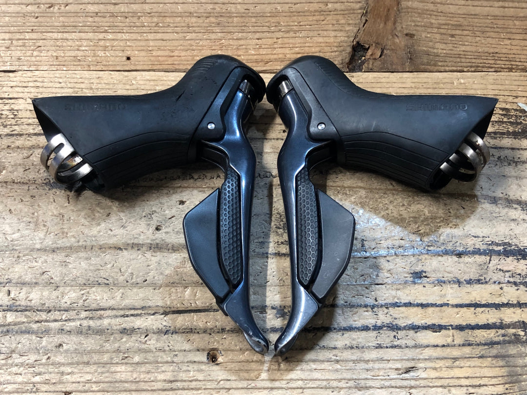 KL575 シマノ SHIMANO アルテグラ ULTEGRA ST-R8050 STIレバー 2×11S 電動 Di2 ※サビ カバー劣化