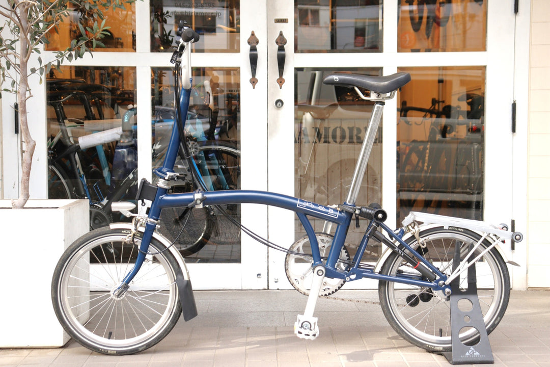ブロンプトン BROMPTON M6R 2015モデル テンペストブルー ミニベロ 折り畳み 小径車 【横浜店】