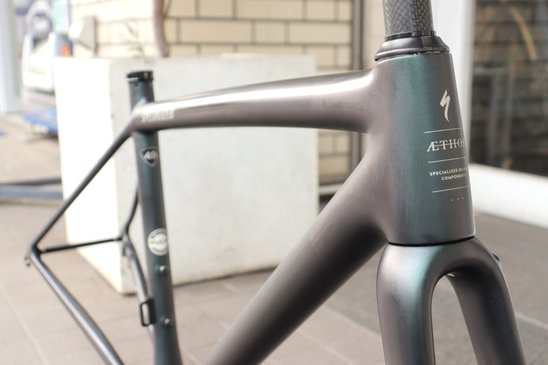 スペシャライズド SPECIALIZED エートス エキスパート AETHOS EXPERT 2022モデル 49サイズ カーボン ロードバイク フレームセット 【横浜店】