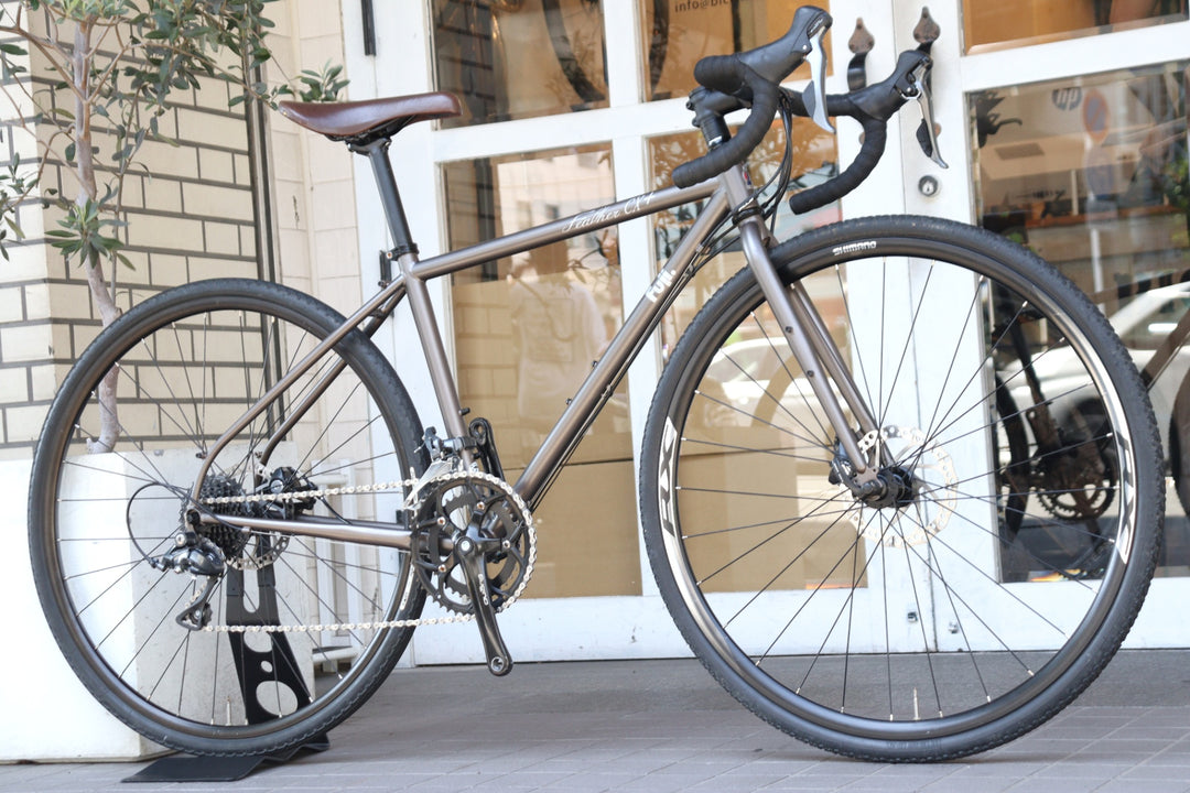 フジ FUJI フェザー FETHER CX ⁺ 2020モデル XXSサイズ シマノ クラリス R2000 MIX 8S クロモリ シクロクロス グラベル 【横浜店】