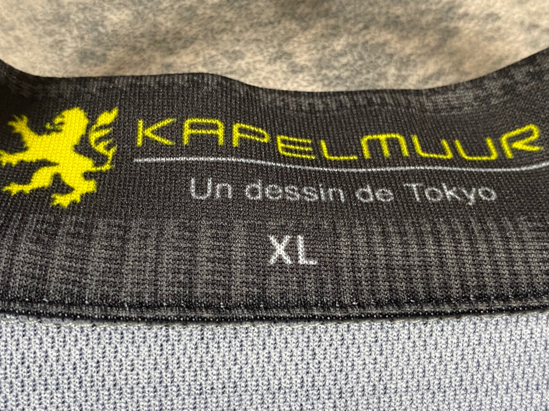 JR113 カペルミュール KAPELMUUR 長袖 サイクルジャージ 黒 XL