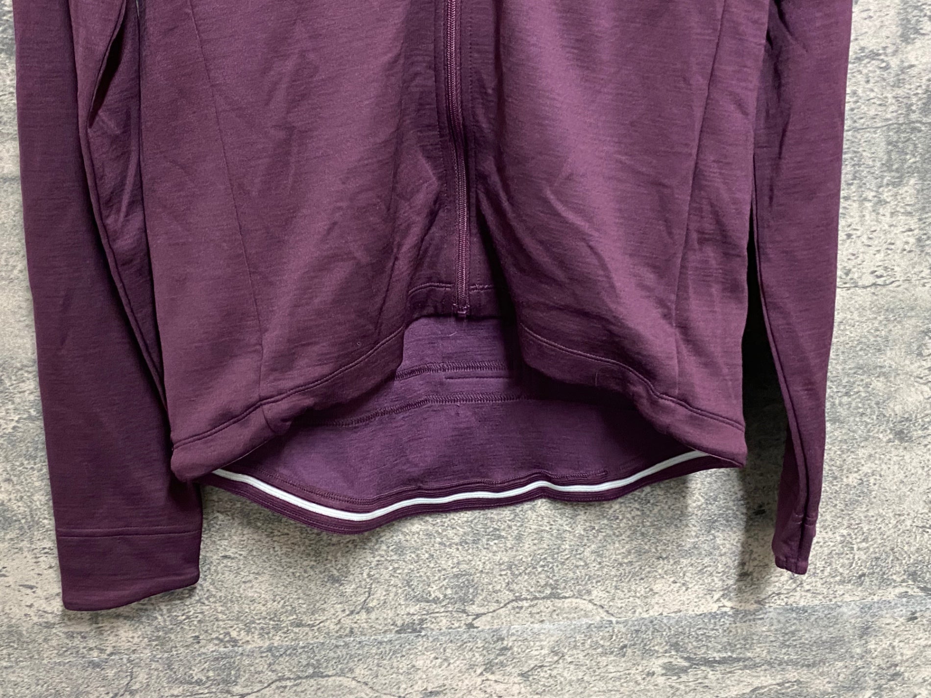 Rapha 紫 サイクルジャージ 長袖 ラファ パープル Mサイズ JE041 ラファ Rapha LONG SLEEVE JERSEY 長袖 サイクルジャージ 紫 M