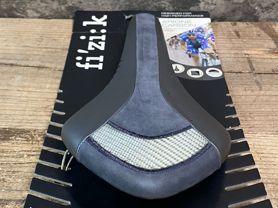 JR322 フィジーク fizik ARIONE CARBON サドル グレー Ti reinforced レール