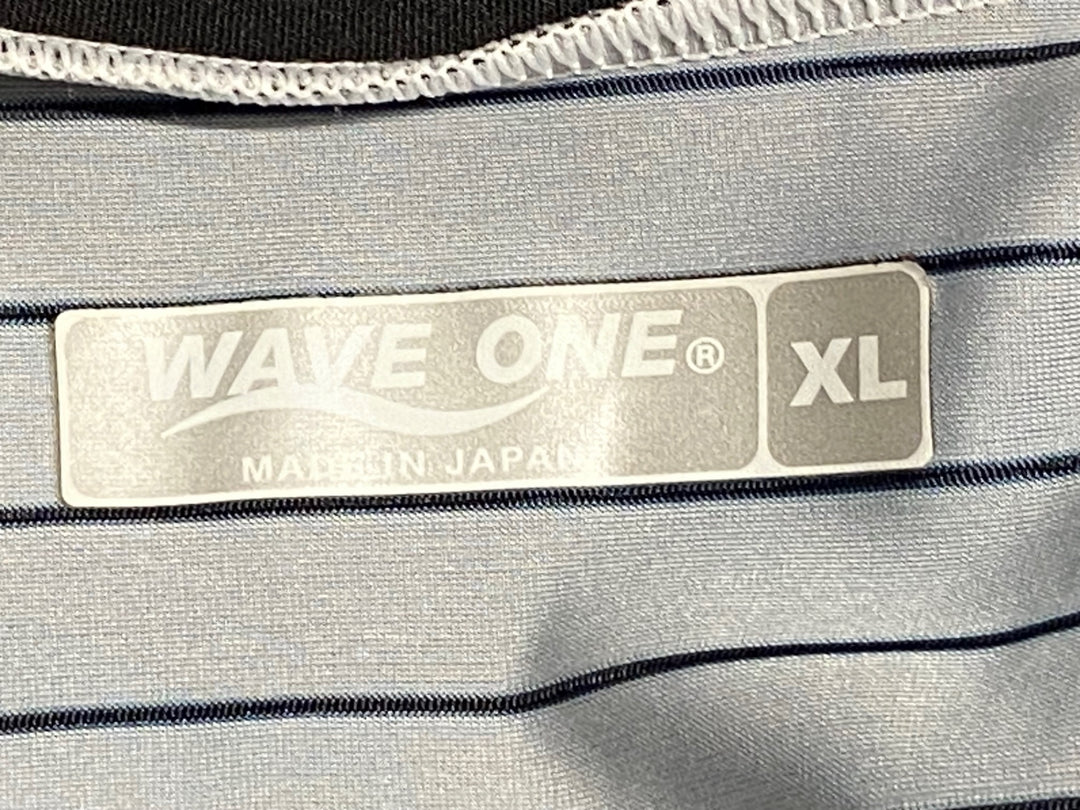 KF629 ウェイブワン WAVE ONE 半袖 サイクルジャージ 紺 XL MAS X SAURUS