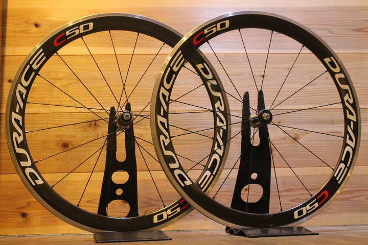 シマノ SHIMANO デュラエース DURA-ACE WH-7900-C50-CL アルミ/カーボン クリンチャー ホイールセット シマノ10S 15C 【名古屋店】