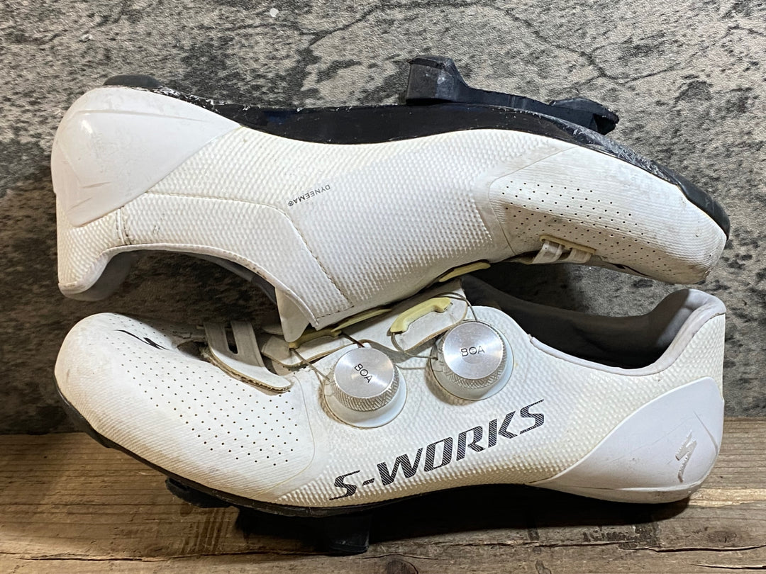KC007 スペシャライズド SPECIALIZED エスワークス S-WORKS 7 RD ビンディングシューズ SPD-SL 白 EU41.5