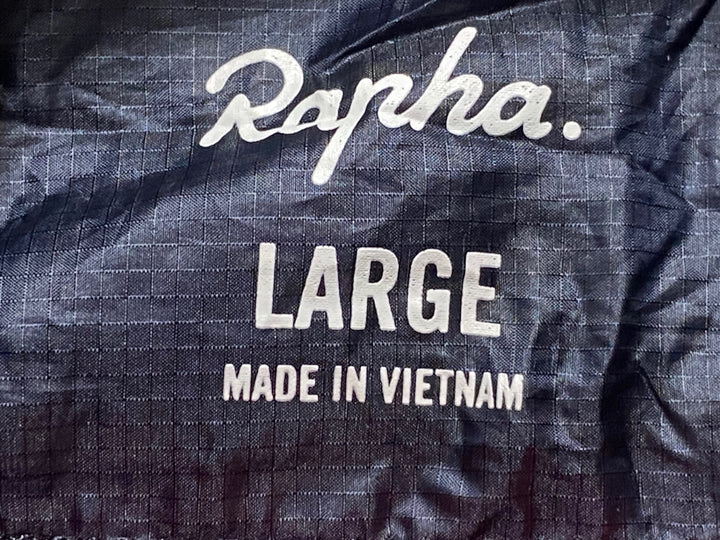 JY128 ラファ Rapha WOMEN'S BREVET WIND JACKET 長袖 ウィンドブレーカー 紺 L