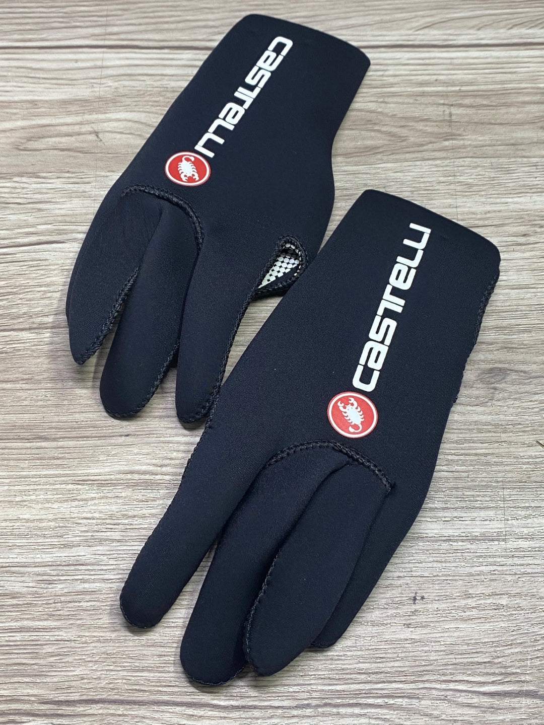 JN385 カステリ CASTELLI DILUVIO 長指 グローブ 黒 S/M