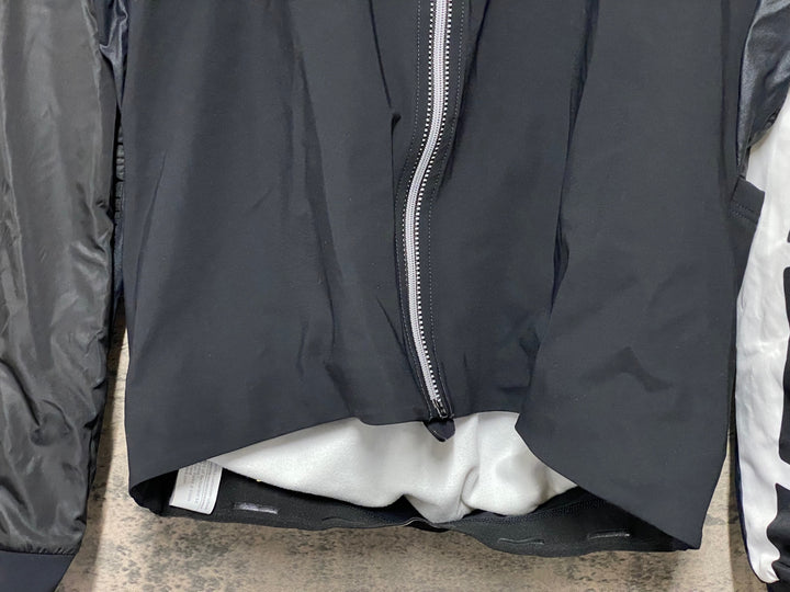 JR670 アソス assos mille jacket EVO7 長袖 サイクルジャケット 黒 白 M 裏起毛