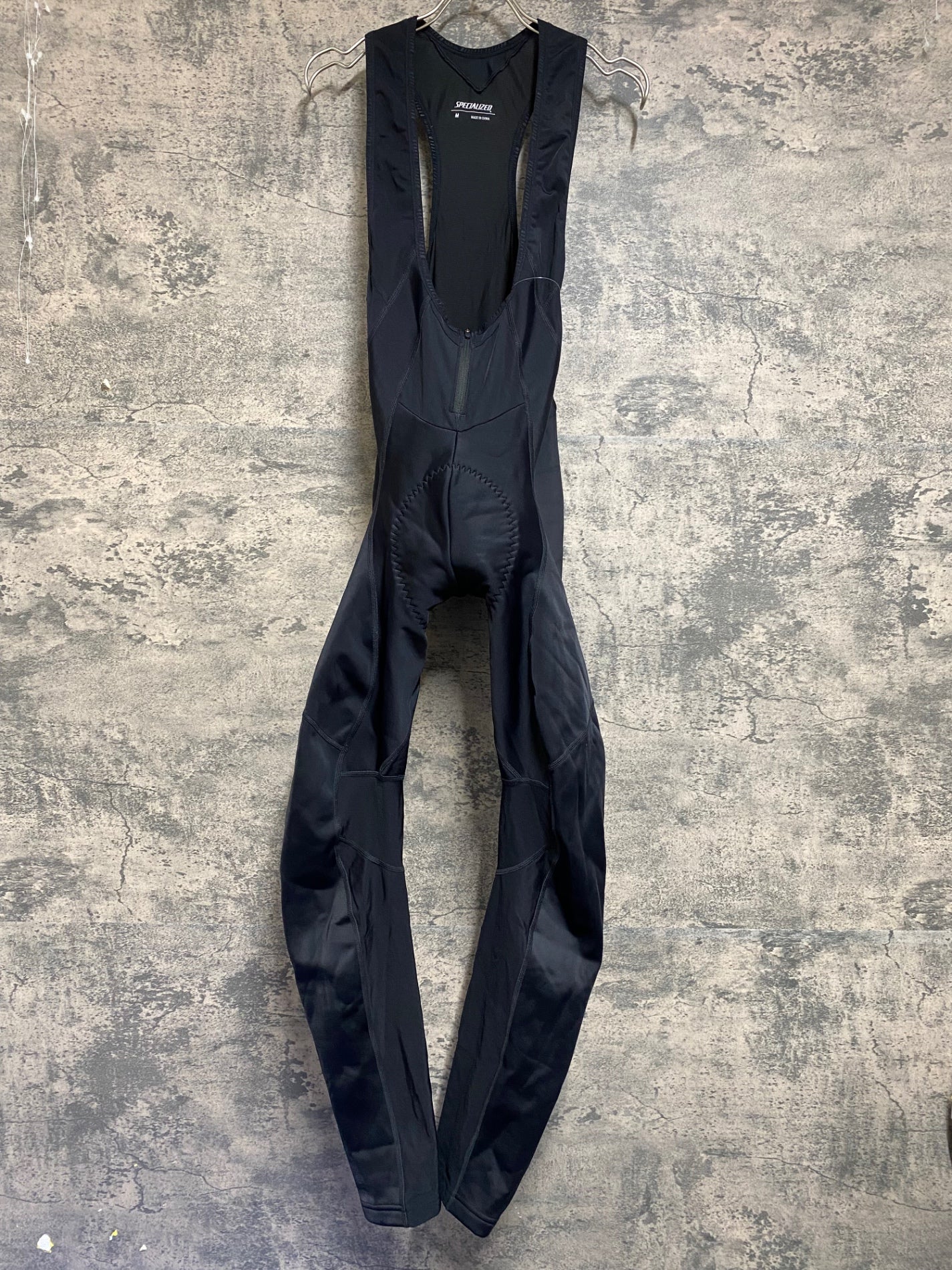 JP819 スペシャライズド SPECIALIZED ビブタイツ 黒 M 裏起毛 防風