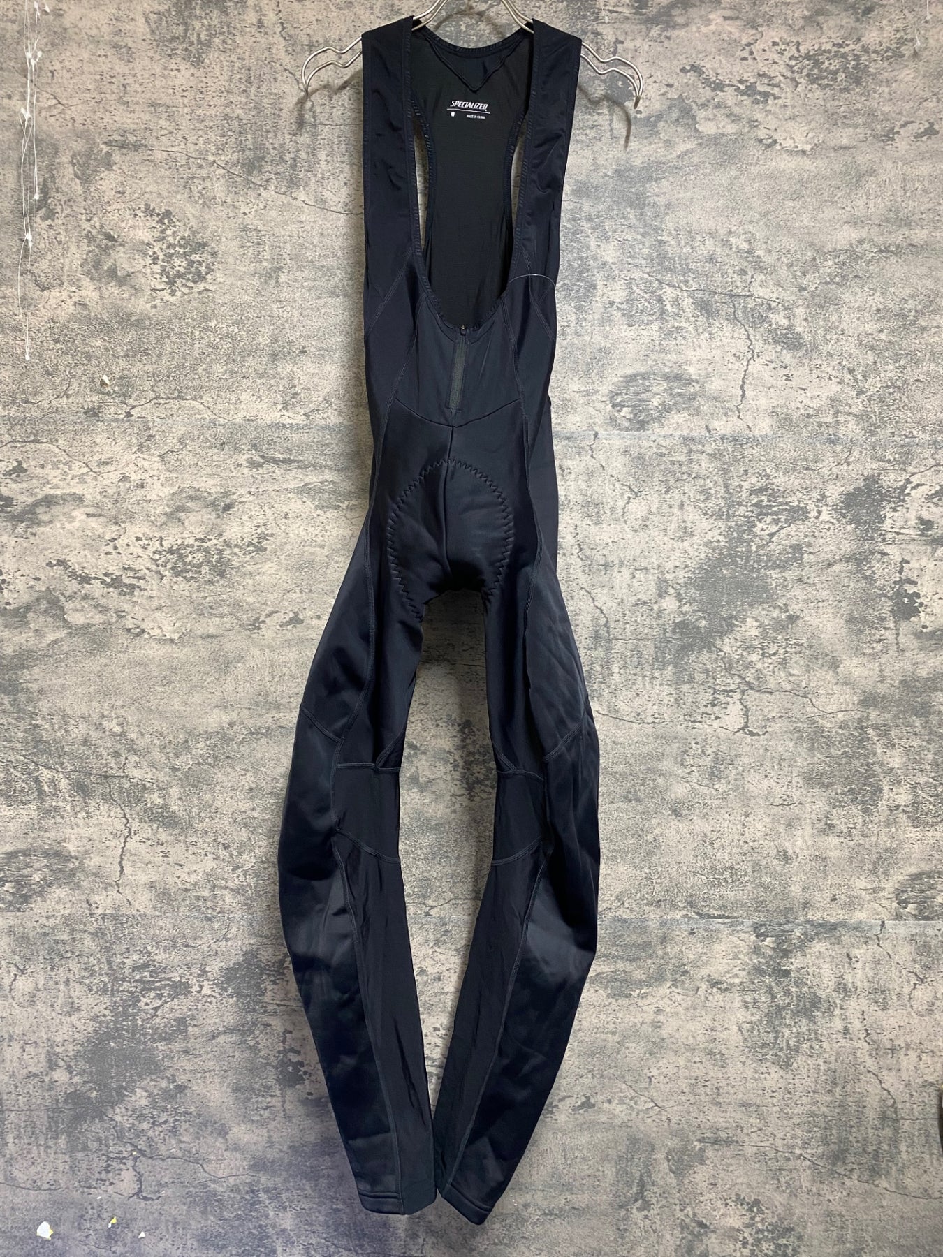 JP819 スペシャライズド SPECIALIZED ビブタイツ 黒 M 裏起毛 防風