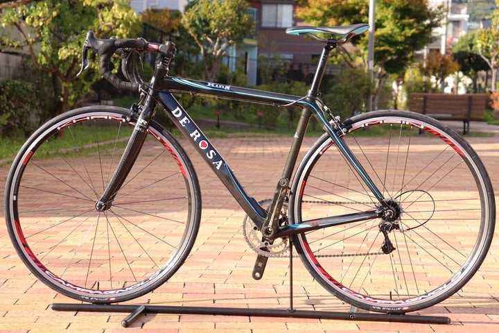 デローザ DE ROSA キング KING 2003年モデル 465サイズ カンパニョーロ レコード 10S カーボン ロードバイク 【芦屋店】