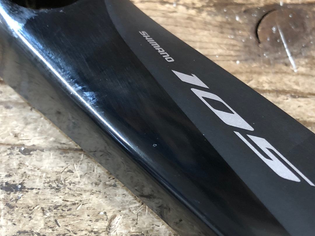 JU062 4iiii PRECISION3+ パワーメーター シマノ SHIMANO 105 FC-R7000 170mm 左クランクアーム 動作確認済