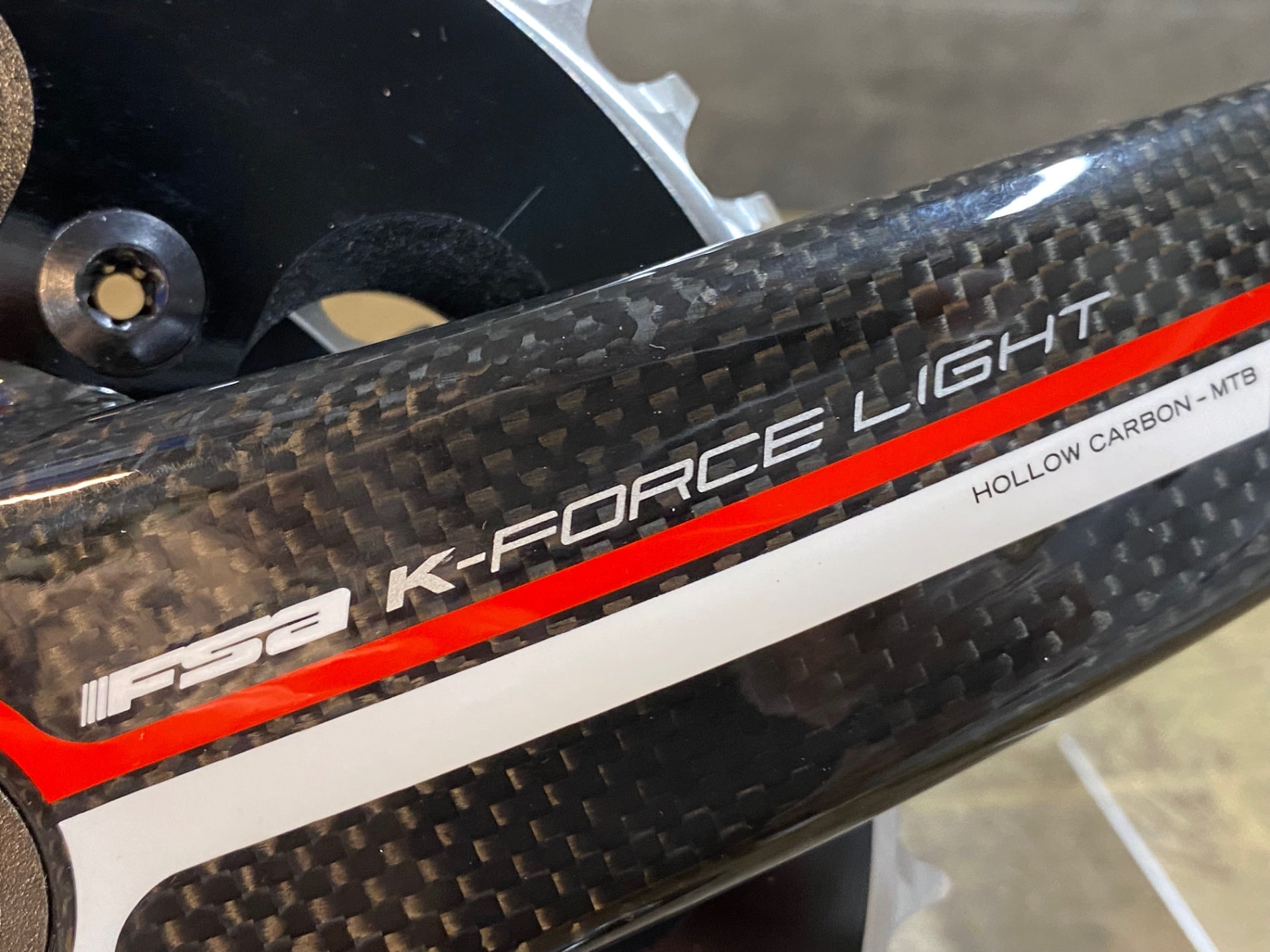 JS334 FSA K-FORCE LIGHT MTB カーボン クランクセット 170mm 44/29T