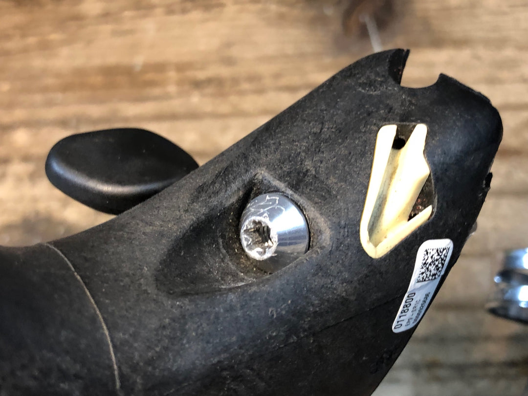 JS938 カンパニョーロ CAMPAGNOLO スーパーレコード SUPER RECORD エルゴレバー 2×11S ※レバーフードなし