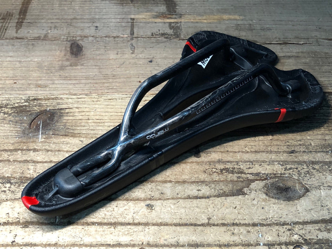 JJ500 セラサンマルコ selle sanmarco ASPIDE CARBON FX カーボンレール サドル 黒/赤